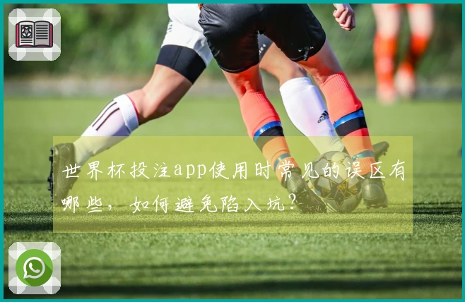 世界杯投注app使用时常见的误区有哪些，如何避免陷入坑？