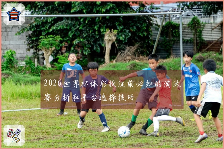 2026世界杯体彩投注前必知的淘汰赛分析和平台选择技巧
